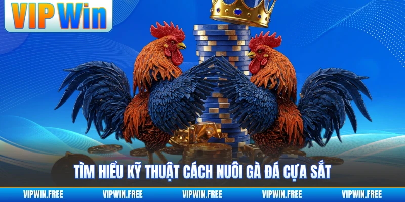 Tìm hiểu kỹ thuật cách nuôi gà đá cựa sắt